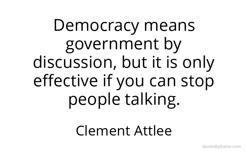 Preview image for this quote by Clement Attlee