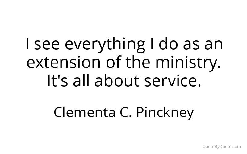 Preview image for this quote by Clementa C. Pinckney