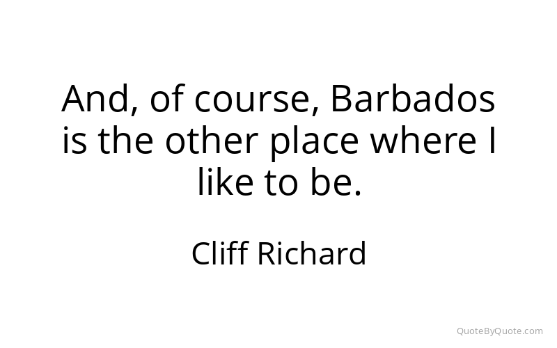 Preview image for this quote by Cliff Richard