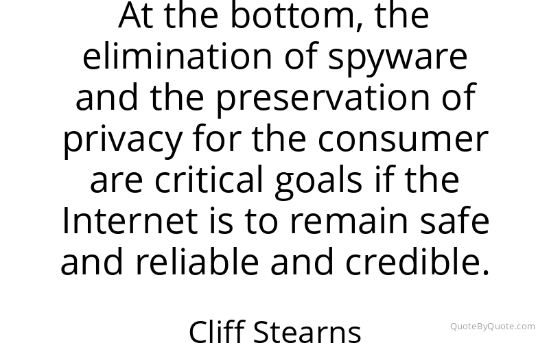 Preview image for this quote by Cliff Stearns