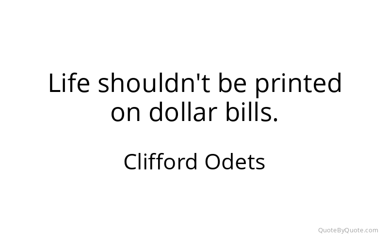 Preview image for this quote by Clifford Odets