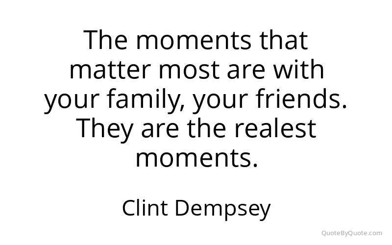 Preview image for this quote by Clint Dempsey