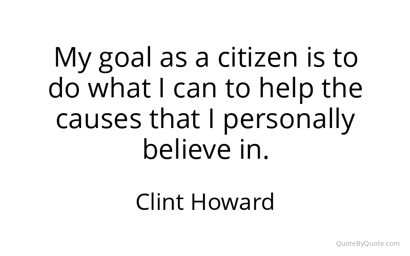 Preview image for this quote by Clint Howard