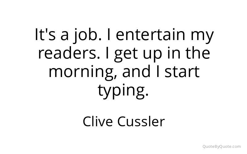 Preview image for this quote by Clive Cussler