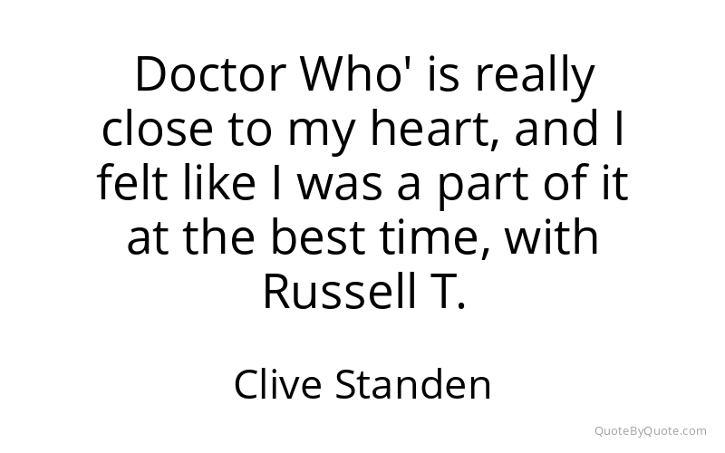 Preview image for this quote by Clive Standen