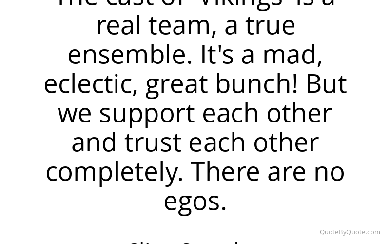 Preview image for this quote by Clive Standen
