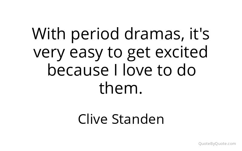 Preview image for this quote by Clive Standen