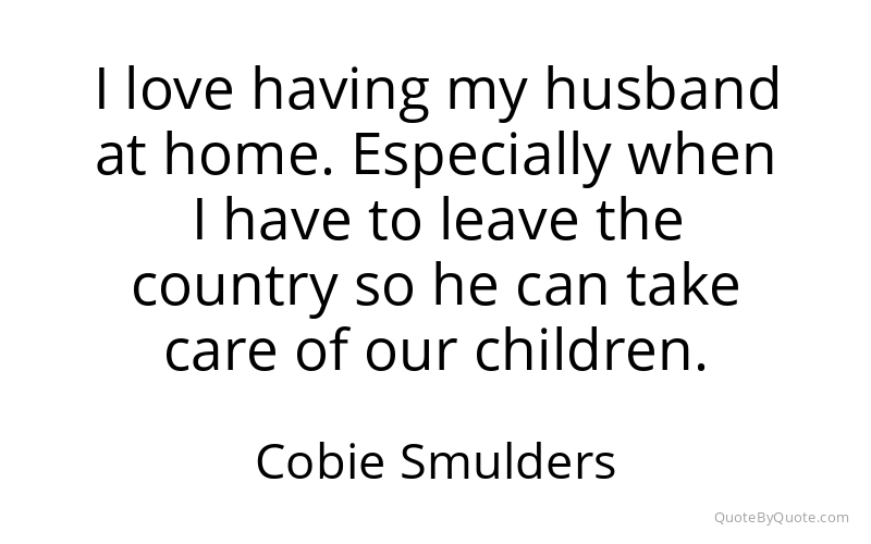 Preview image for this quote by Cobie Smulders