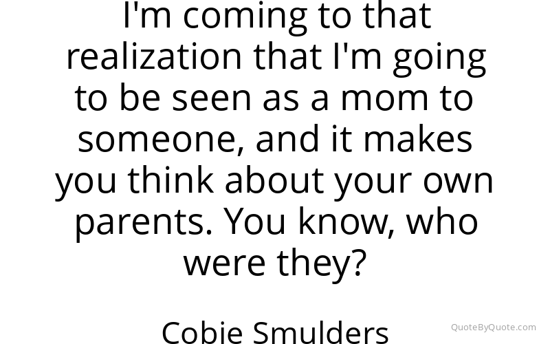Preview image for this quote by Cobie Smulders