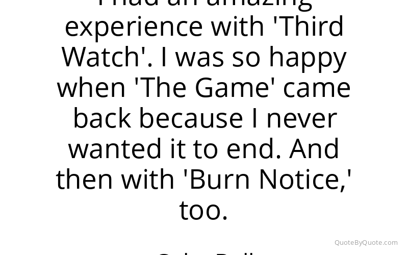Preview image for this quote by Coby Bell