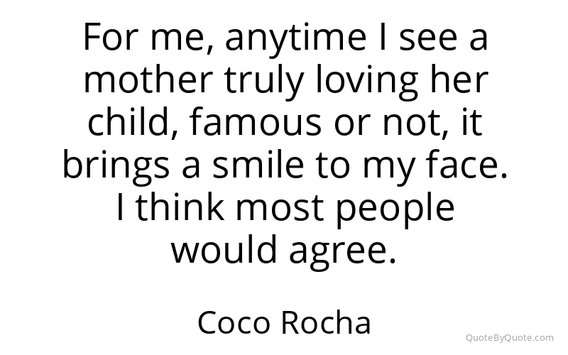 Preview image for this quote by Coco Rocha