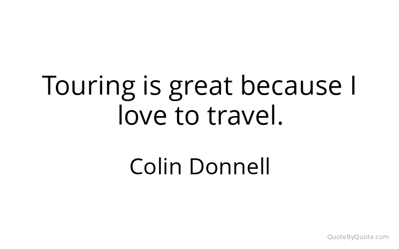 Preview image for this quote by Colin Donnell