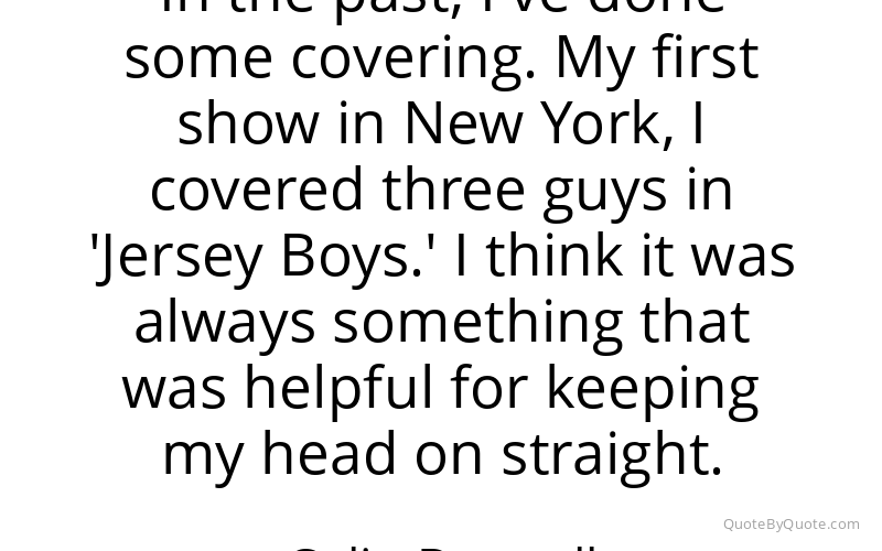 Preview image for this quote by Colin Donnell