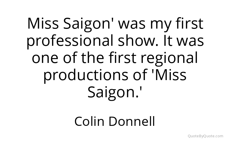 Preview image for this quote by Colin Donnell