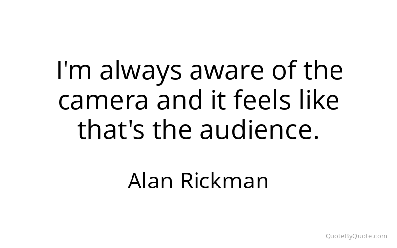 Preview image for this quote by Alan Rickman