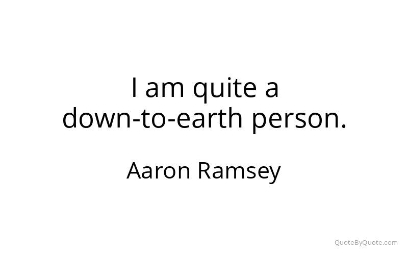 Preview image for this quote by Aaron Ramsey