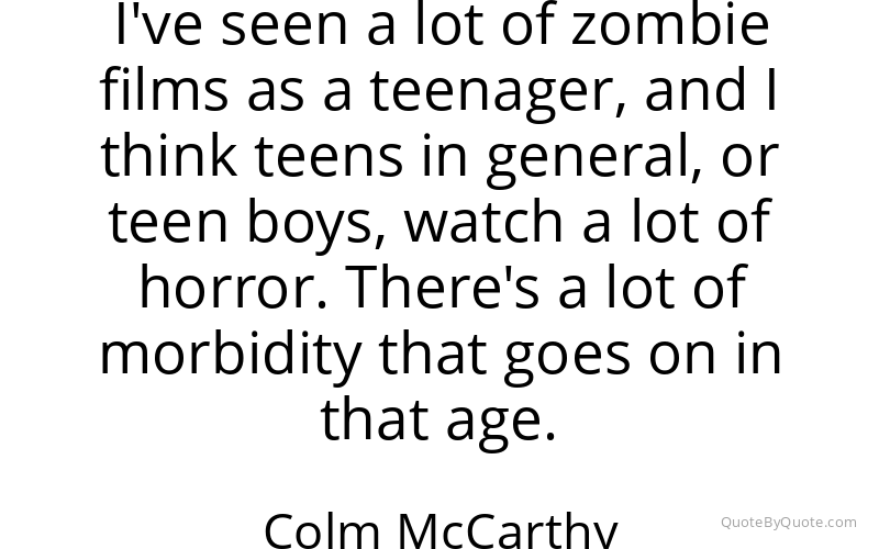 Preview image for this quote by Colm McCarthy