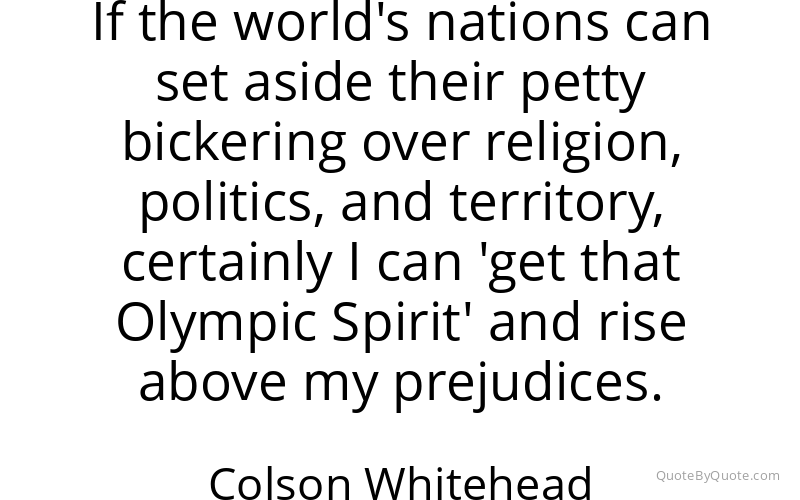 Preview image for this quote by Colson Whitehead