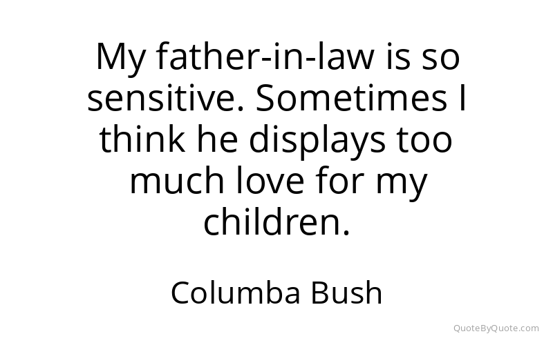 Preview image for this quote by Columba Bush