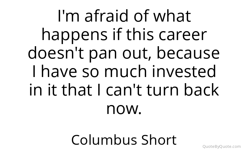 Preview image for this quote by Columbus Short
