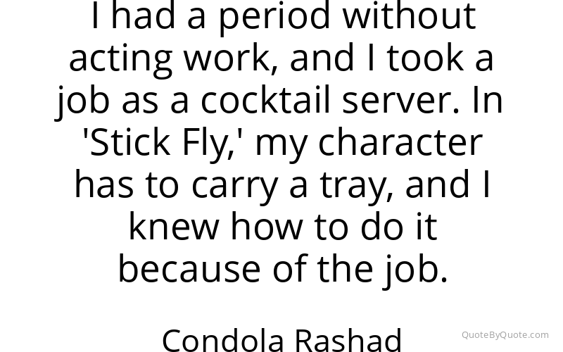 Preview image for this quote by Condola Rashad