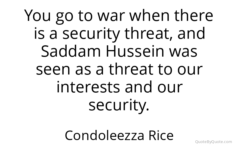 Preview image for this quote by Condoleezza Rice