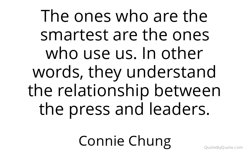 Preview image for this quote by Connie Chung