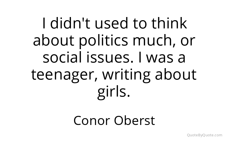 Preview image for this quote by Conor Oberst