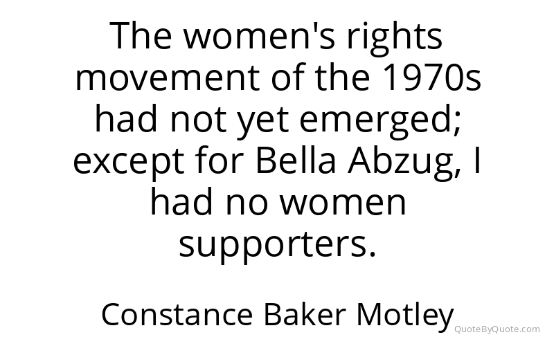 Preview image for this quote by Constance Baker Motley
