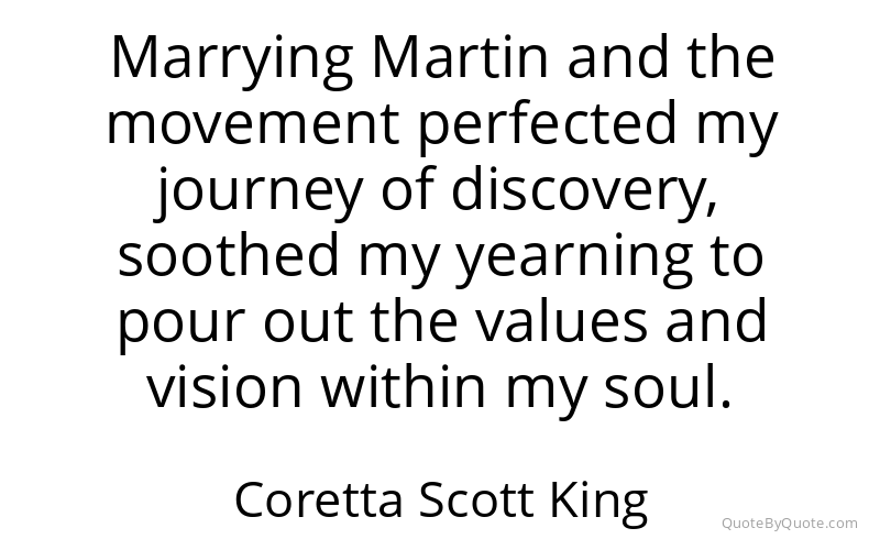 Preview image for this quote by Coretta Scott King