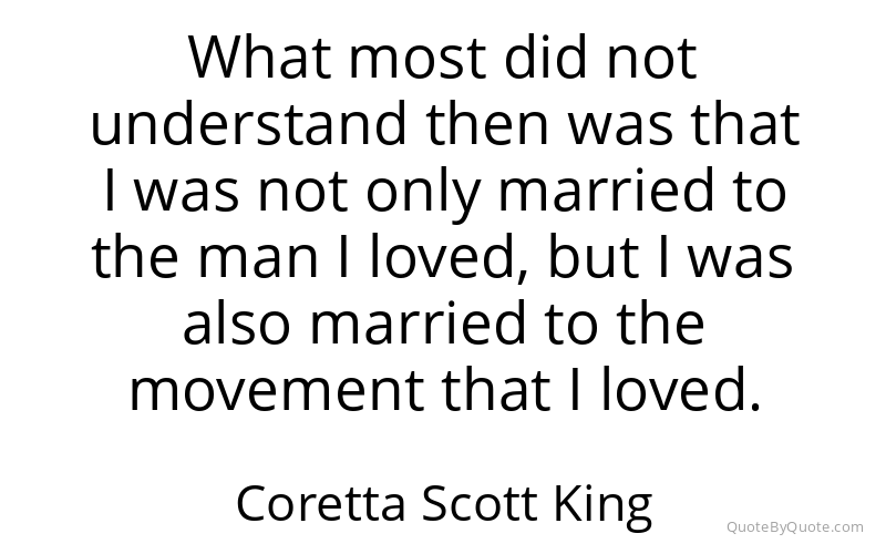 Preview image for this quote by Coretta Scott King