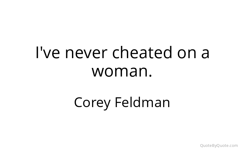Preview image for this quote by Corey Feldman