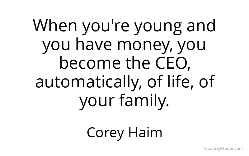 Preview image for this quote by Corey Haim