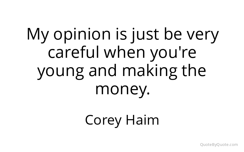 Preview image for this quote by Corey Haim