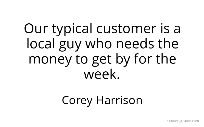 Preview image for this quote by Corey Harrison