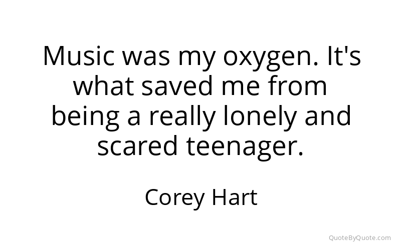 Preview image for this quote by Corey Hart