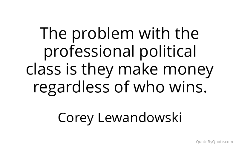 Preview image for this quote by Corey Lewandowski