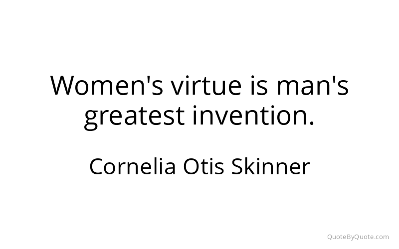 Preview image for this quote by Cornelia Otis Skinner