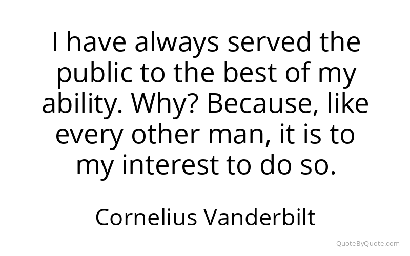 Preview image for this quote by Cornelius Vanderbilt