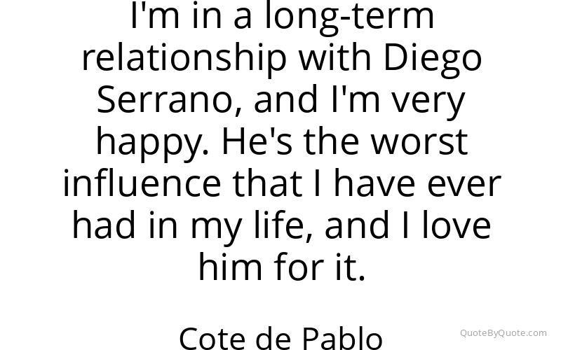 Preview image for this quote by Cote de Pablo