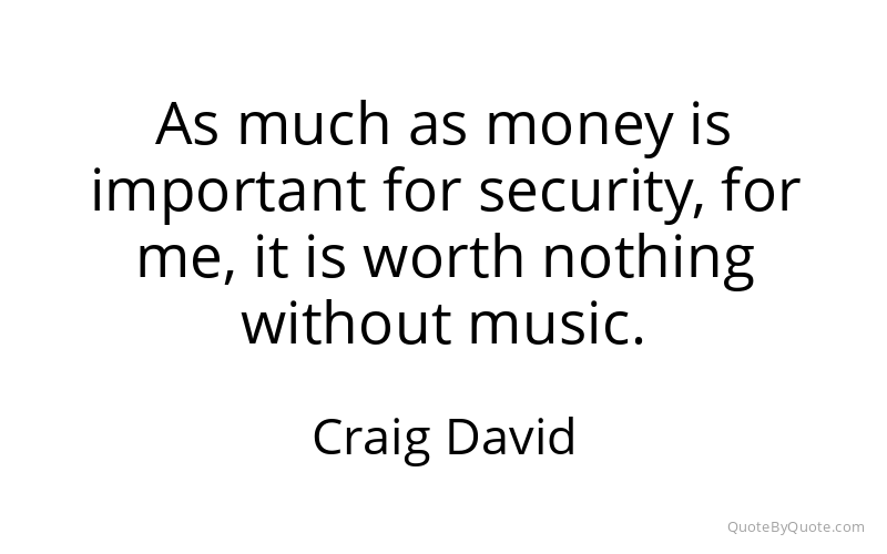 Preview image for this quote by Craig David