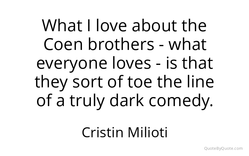 Preview image for this quote by Cristin Milioti