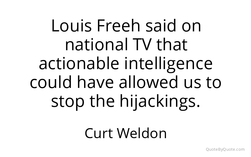 Preview image for this quote by Curt Weldon
