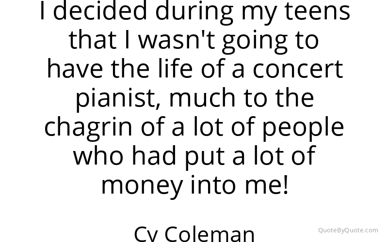 Preview image for this quote by Cy Coleman