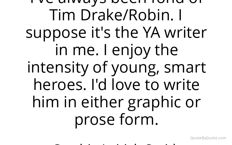 Preview image for this quote by Cynthia Leitich Smith