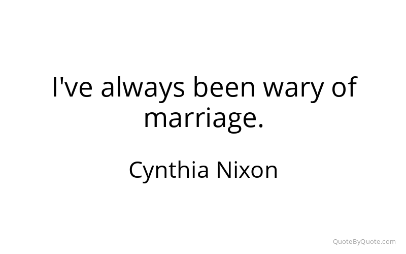 Preview image for this quote by Cynthia Nixon