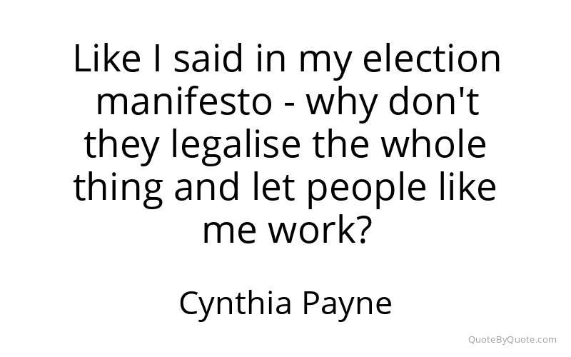 Preview image for this quote by Cynthia Payne