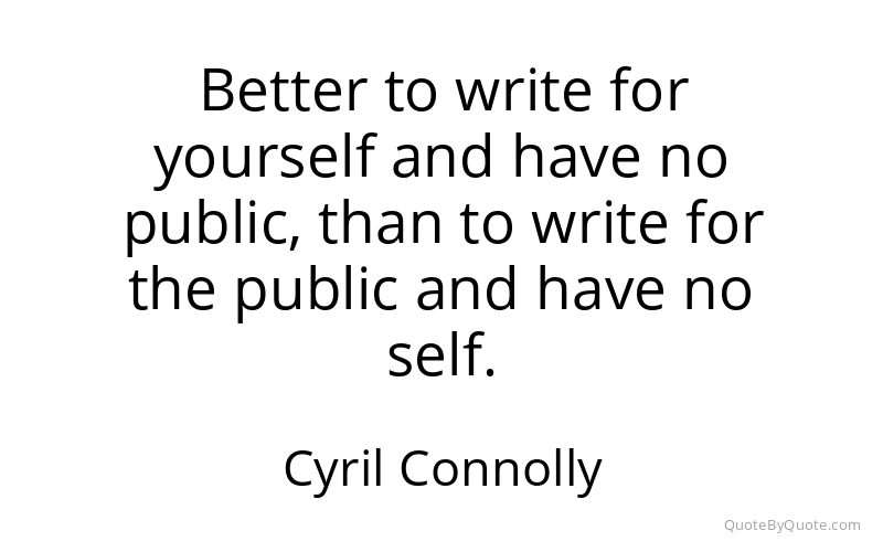 Preview image for this quote by Cyril Connolly