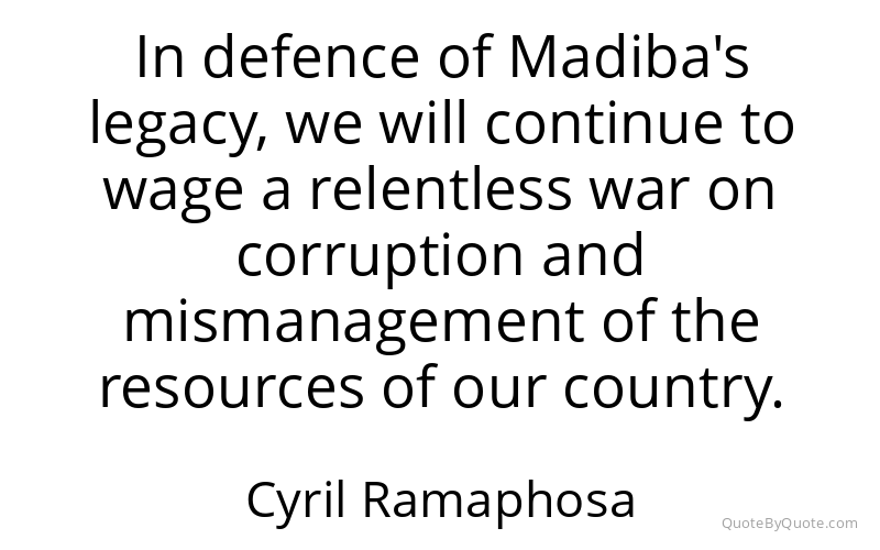 Preview image for this quote by Cyril Ramaphosa