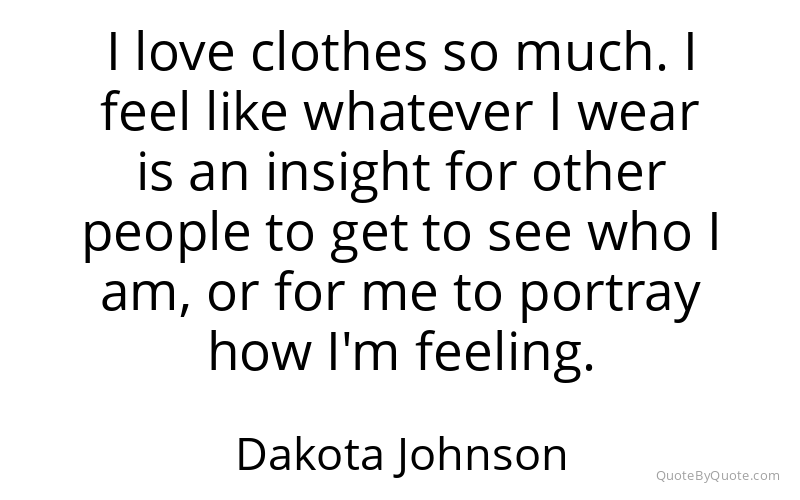 Preview image for this quote by Dakota Johnson